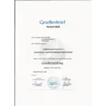 Gesellenbrief